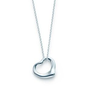 Tiffany & Co. Elsa Peretti Open Heart Necklace
